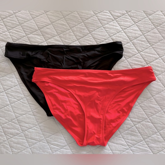 !!TWO!! Aerie The Classic Bikini Bottoms - Size L - Picture 1 of 16